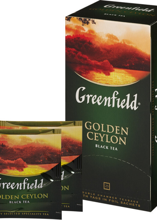 GreenField Golden Ceylon 25 пак.